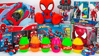 SpiderMan Toy Collection Unboxing Review Spidey and His Amazing Friends Toy Collection [upl. by Ethel72]