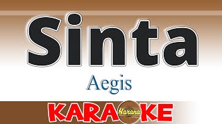 Sinta  Aegis KARAOKE [upl. by Violeta]