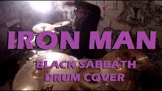 Iron Man Black Sabbath Drum Cover [upl. by Colis]