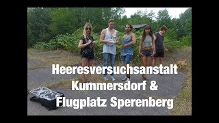 Lost Places Heeresversuchsanstalt Kummersdorf amp Flugplatz Sperenberg  GoproampDrone [upl. by Krusche]