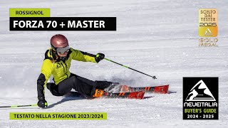 Rossignol Forza 70 Master  NeveItalia  Ski Test  20232024 [upl. by Ateinotna]