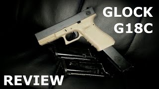 WE G18C Gen 4 Auto  Airsoft Glock Review [upl. by Johann691]