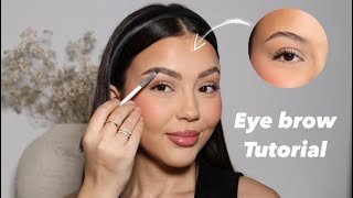 Tuto Sourcils parfaits  effet brow lift  ✨ [upl. by Ahilam]