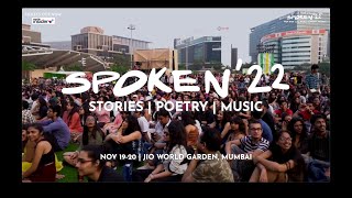 Spoken 22 Is Here  Spoken Fest  Kommune India [upl. by Gambell]