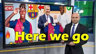 quotBarcelona News Announcement of a Surprise in the Nico Williams Deal and Other Transfer Updatesquot [upl. by Aneloj]