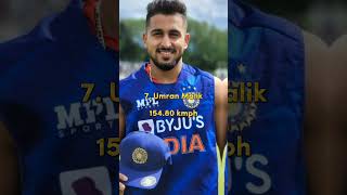 Top 10 Fastest Ball Speed In IPL History knowledge top10 top [upl. by Nevai128]