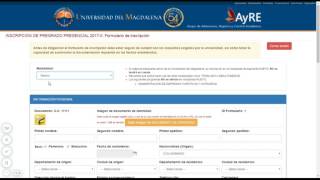 Proceso de Inscripción Universidad del Magdalena [upl. by Aniroz316]