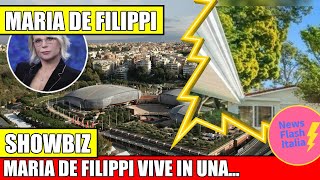 MARIA DE FILIPPI SCOPRIAMO LA SUA LUSUOSA VILLA NEI PARIOLI A ROMA [upl. by Anglim]