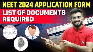 Documents Required for NEET 2024 Application Form 📝  NEET Registration 2024  Nitesh Devnani [upl. by Anatnahs]