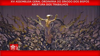 XVI Assembleia Geral Ordinária do Sínodo dos Bispos  Abertura dos trabalhos 4 de outubro de 2023 [upl. by Eletnahs]