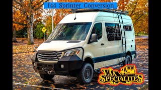 144 Sprinter Camper Van Conversion [upl. by Chaves682]