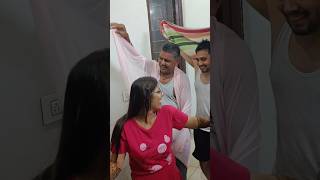 दुल्हन तो जाएगी दूल्हे राजा के साथ funnyshorts funnydance dance [upl. by Enneiluj]