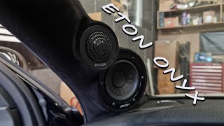 Audi Aa B8 Eton Onyx 3 way  Soundmagus MP12 MAX 12 Channel Integrated DSP  Dayton RSS265HO4 [upl. by Alrahc924]