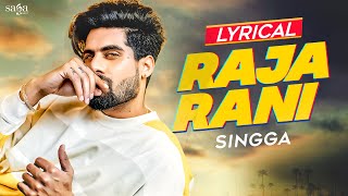 Singga New Song  Raja Rani  New Punjabi Song  Latest Punjabi Songs 2022  Love Song [upl. by Meave]