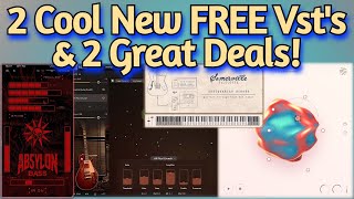 New FREE VSTs amp Deals  Toontrack Aurora Dsp Excite Audio Absylon Bass EZmix 3 Motion Harmonic [upl. by Giardap]