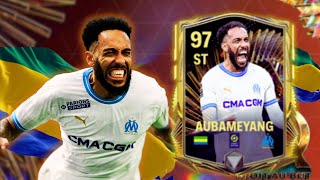 TOTS 97 OVR AUBAMEYANG Review in FC Mobile Is He Worth the Hype [upl. by Aivilo]