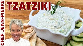 Tzatziki by a French Chef  Chef JeanPierre [upl. by Sinegold]