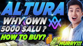 🔥Why You SHOULD OWN At Least 5000 ALTURA Tokens How To Buy ALU ALTURA coin 1000X Gem  CRYPTOPRNR [upl. by Moulton]