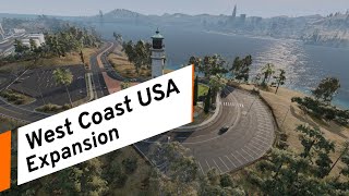 BeamNGdrive  West Coast USA Expansion [upl. by Neelie]