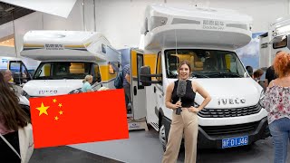 Konkurrenz aus China Iveco Deddle RV  Außergewöhnliches Wohnmobil mit Slideouts Waschmaschine uvm [upl. by Mela]