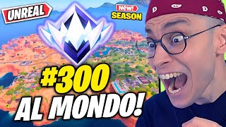 SONO NELLA TOP 300 MONDIALE UNREAL di FORTNITE RELOAD ZB ITA [upl. by Kate]