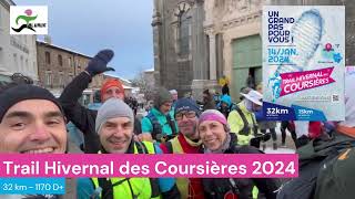 Trail Hivernale des Coursières 2024 [upl. by Malachy]