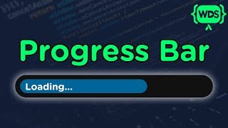 CSS Progress Bar Tutorial [upl. by Nomde661]