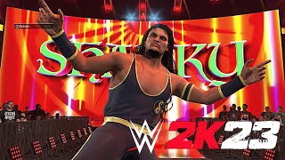 WWE 2K23 SHANKY SINGH Full Official Entrance [upl. by Atilrak902]