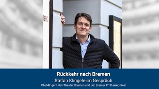 Rückkehr nach Bremen  Stefan Klingele im Gespräch [upl. by Bowler]