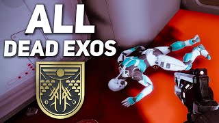 All 9 Dead Exo Locations  Destiny 2 Beyond Light Splintered Title amp Lament Quest Guide [upl. by Mcgray]