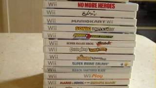 My Wii Games Collection [upl. by Nahttam89]