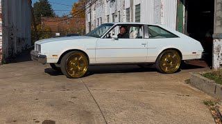 AllStateEveryThingCovered 1979 Cutlass HatchBack Salon 442 on 24quot Big Cap Forgiato Spokes [upl. by Lipsey]