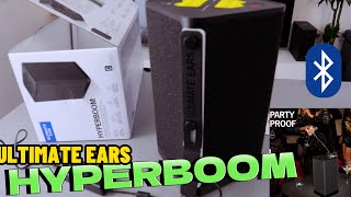 Why Is Everyone Buying This Speaker  Ultimate Ears HYPERBOOM Unboxing Audio Demo Review [upl. by Eanel]