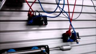 Simple Electro Pneumatic Using EduTrainer Festo [upl. by Meece634]