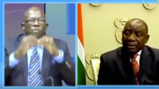 Le président Banda Kani analyse les violences Xénophobes en Afrique du Sud [upl. by Hamrnand85]