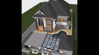 DUPLEX TOUR  ARCHICAD MODEL AZ WAIT FOR IT 3darchitecturalvisualization architecture [upl. by Feinberg916]