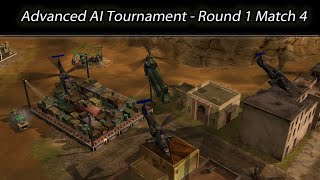 CampC Zero Hour  Advanced AI Tournament  Round 1 Match 4 [upl. by Hgielyak]