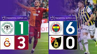 KONYASPOR 13 GALATASARAY  FENERBAHÇE 60 İSTANBULSPOR  ŞAMPİYON GALATASARAY [upl. by Ferdy]