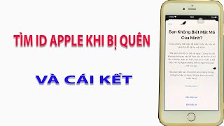 TÌM ID APPLE VÀ CÁI KẾT [upl. by Etram]