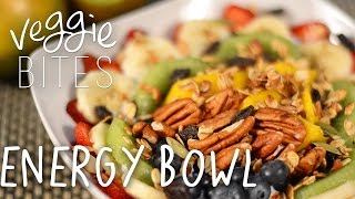 CHIA ENERGY BOWL  TAZON ENERGETICO  VEGGIEBITES [upl. by Suirad]