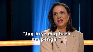 Petra Mede quotJag bryr mig bara om pengarquot [upl. by Tatum509]