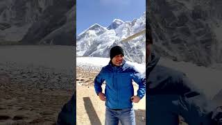 Everest base camp  Snow Covered  nepal  mountains  tourism  travel  beautiful  top [upl. by Lisette]