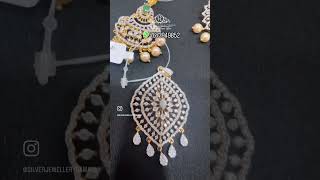 Diamond replica pendant collection all available kukatpally store to order 7673949852 [upl. by Aikal]