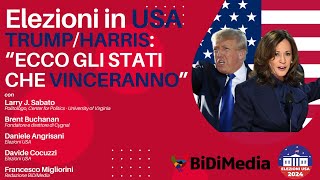 Trump vs Harris quotEcco gli Stati che vincerannoquot [upl. by Feingold]