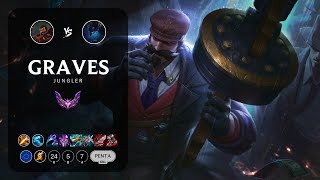 Graves Jungle vs Nocturne  EUW Master Patch 144 [upl. by Rhyne]