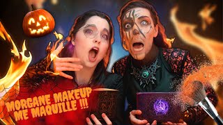 MORGANE MAKEUP me maquille pour HALLOWEEN [upl. by Nehepts]