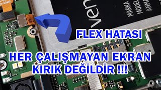 CEP TELEFONU EKRAN FLEX HATASI CEP TELEFONU EKRANI TAMİRİ HER ÇALIŞMAYAN EKRAN ARIZALI DEĞİLDİR [upl. by Atirhs]