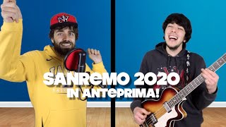 Le Canzoni di SANREMO 2020 in ANTEPRIMA  i Masa feat Rifaccio Una Canzone [upl. by Aubarta]