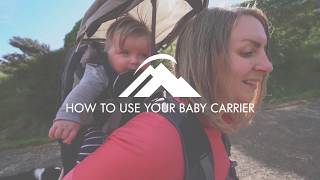 How to use your Macpac baby carrier [upl. by Assirk]