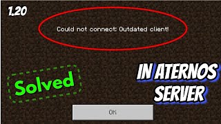 How to Fix Outdatedclient Error in mcpe  how to fix unable to connect to world minecraft pe 120 [upl. by Reerg36]